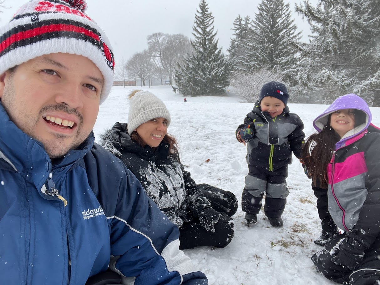 Familia en Canada